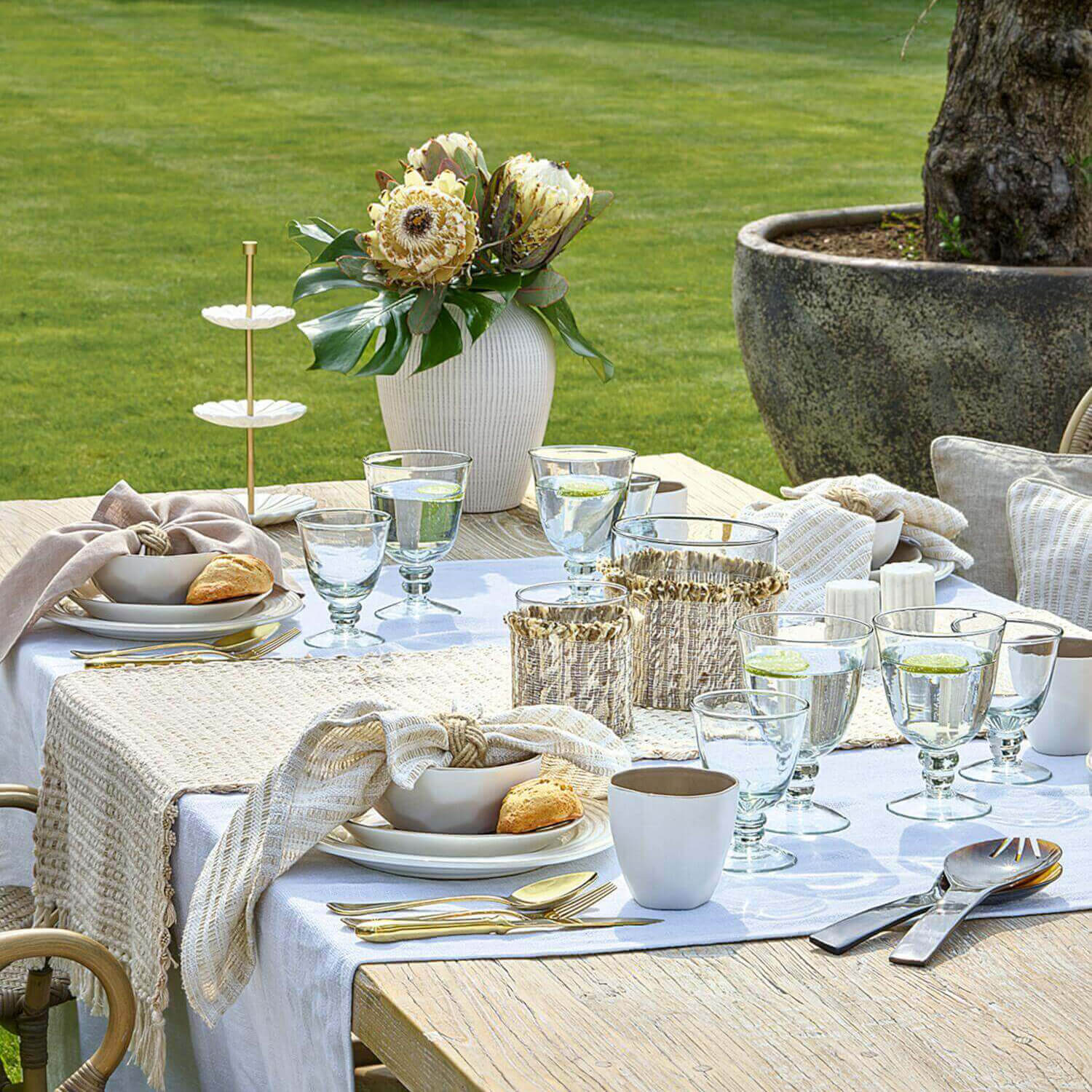 Tischdecke - 135x250 cm (Ice Blue) GreenGate