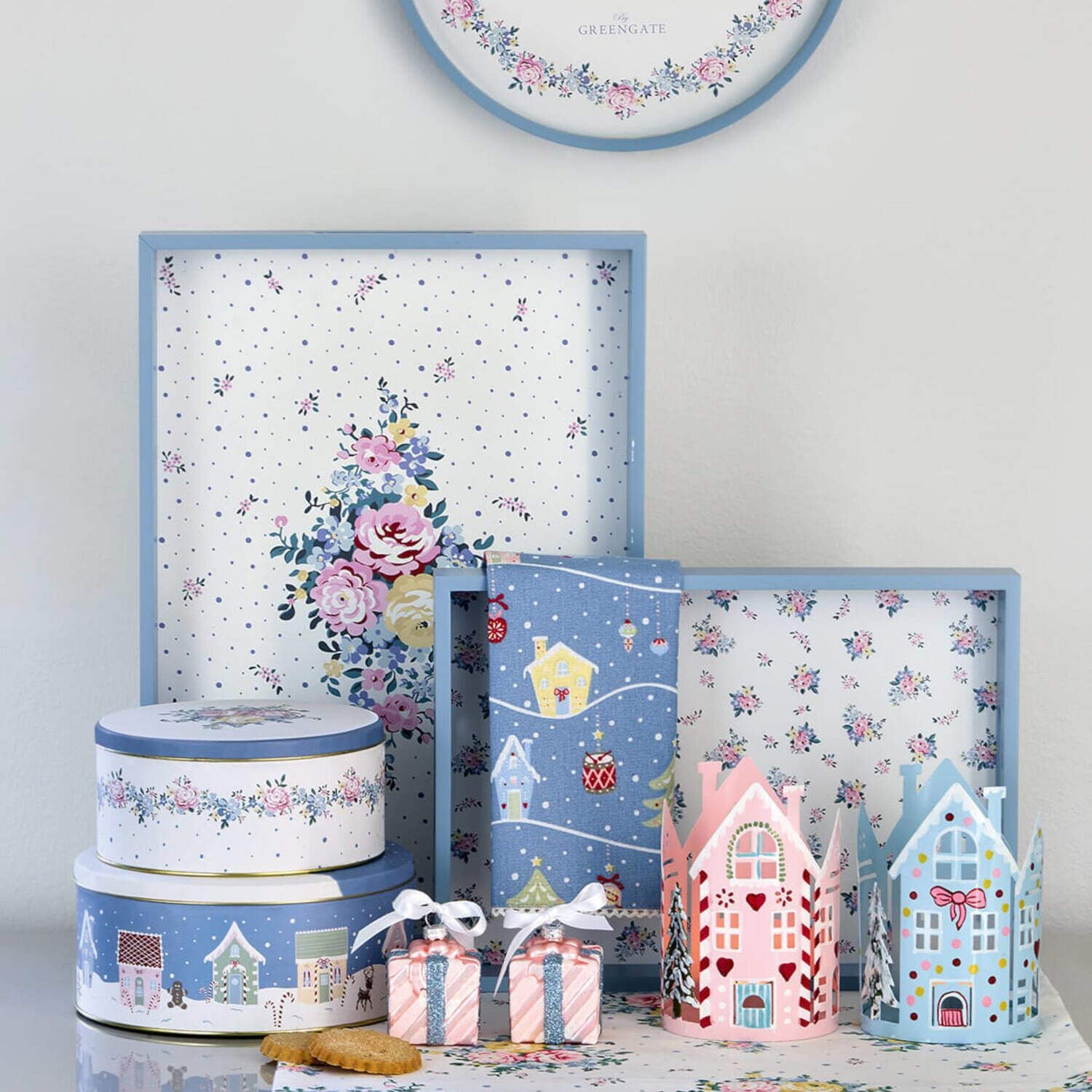 Tablett im 2er-Set "Laura" (White) GreenGate