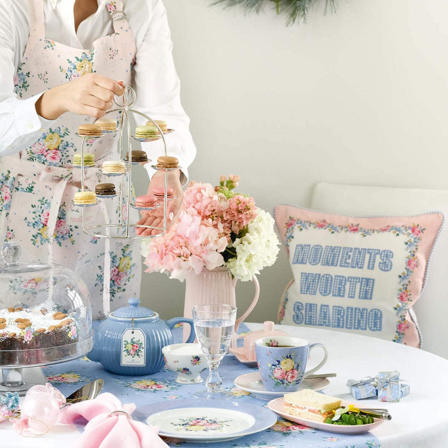 Henkeltasse "Laura" (Dusty Blue) GreenGate