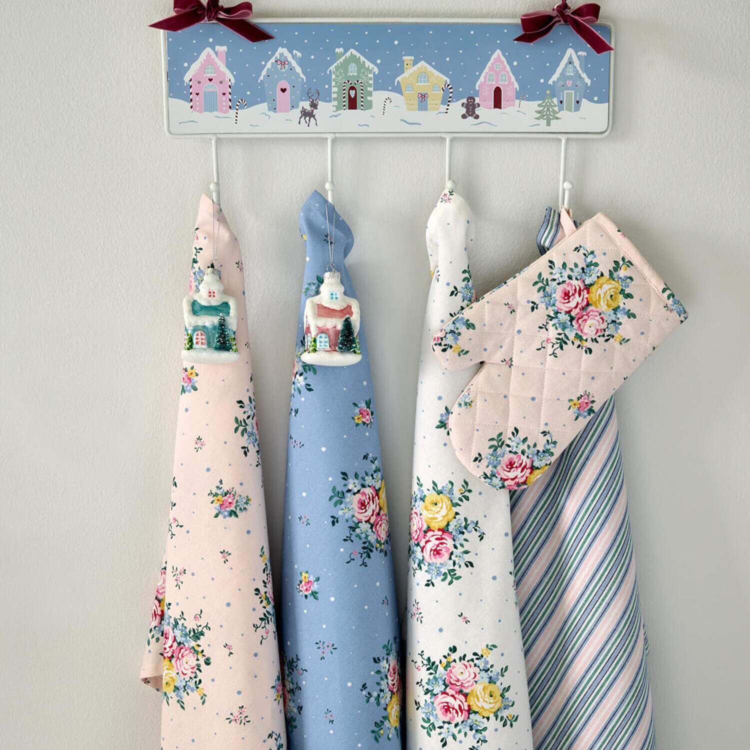 Geschirrtuch "Laura" (Dusty Blue) GreenGate