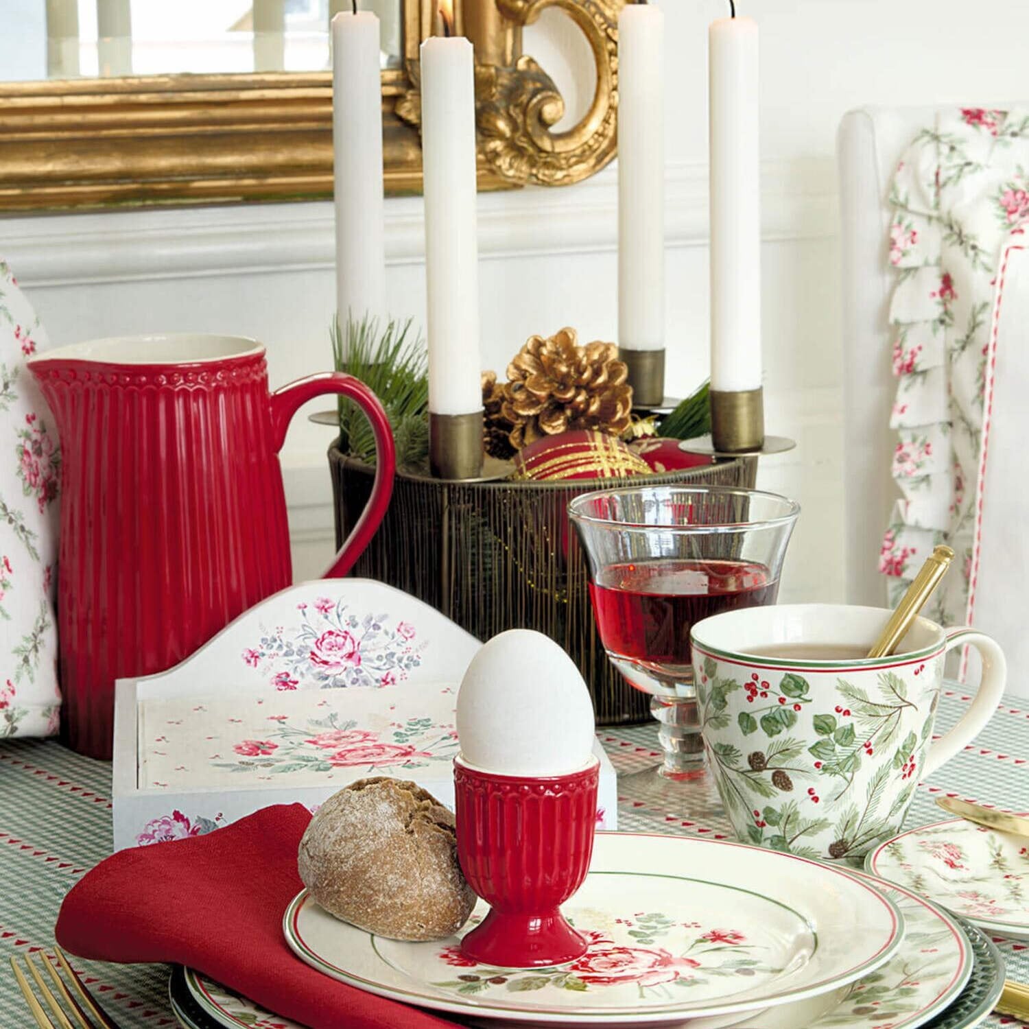 Eierbecher "Alice" (Claret Red) GreenGate