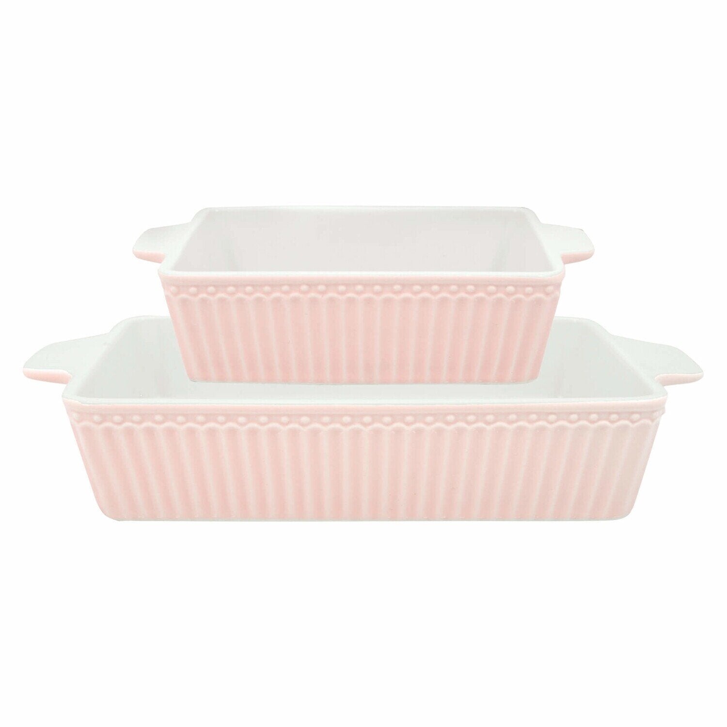 Auflaufformen im 2er-Set "Alice" - Klein (Pale Pink) GreenGate