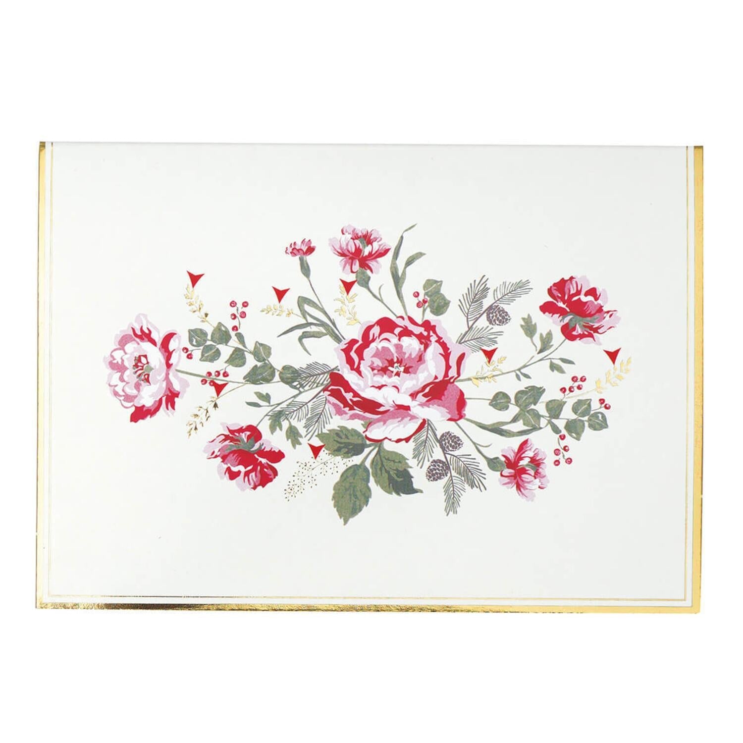 Karten und Umschläge im 6er-Set - M "Leonora" (White) GreenGate