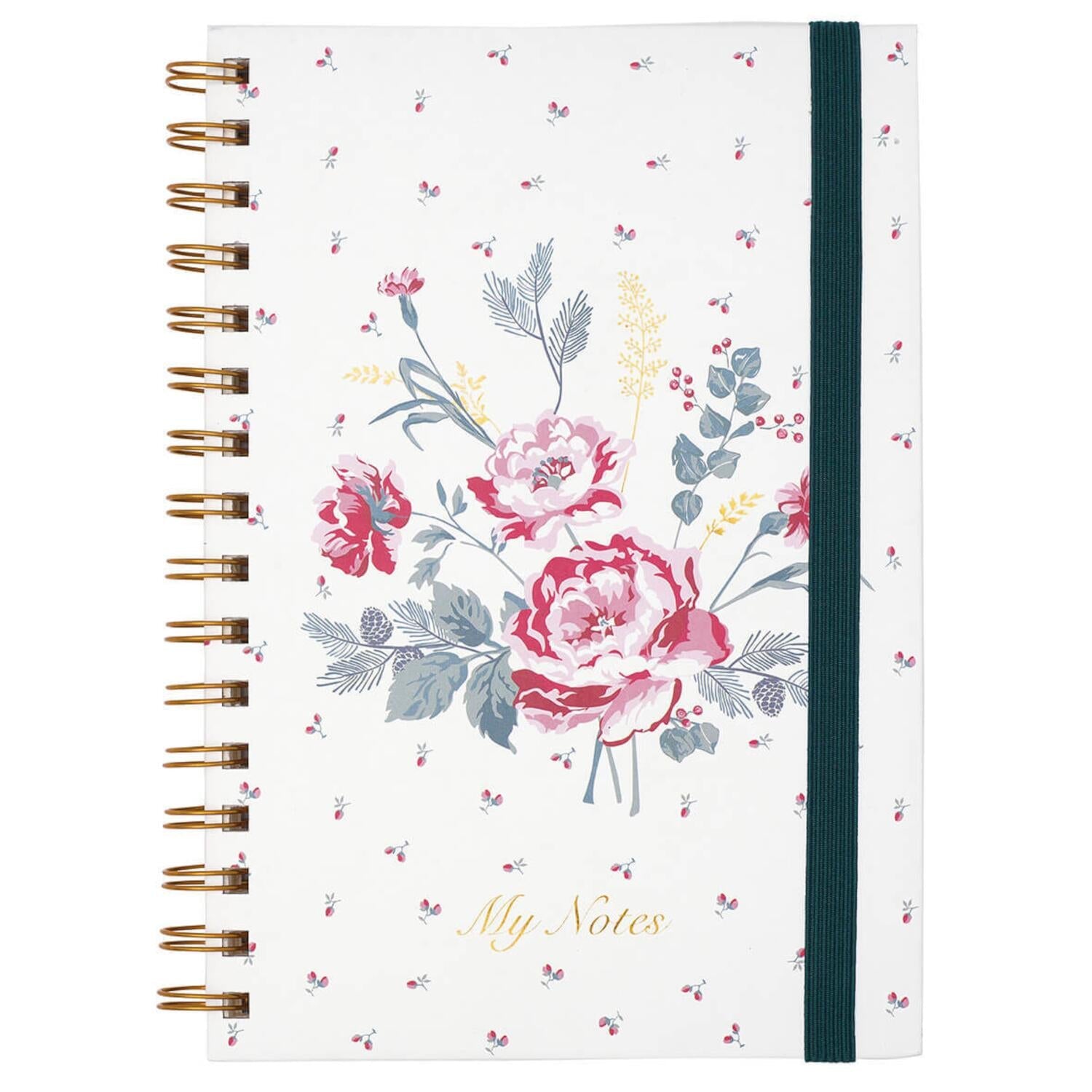 Notizbuch "Leonora" - A5 (White) GreenGate