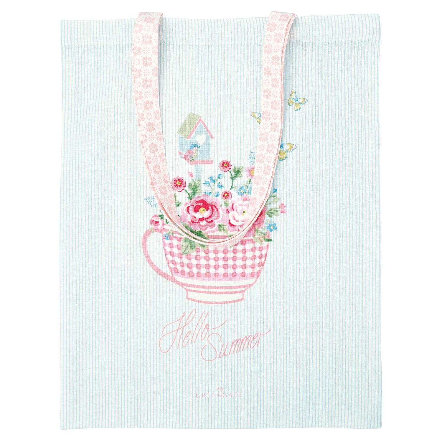 Stofftasche "Alma Summer" - 45x34 cm (White) GreenGate