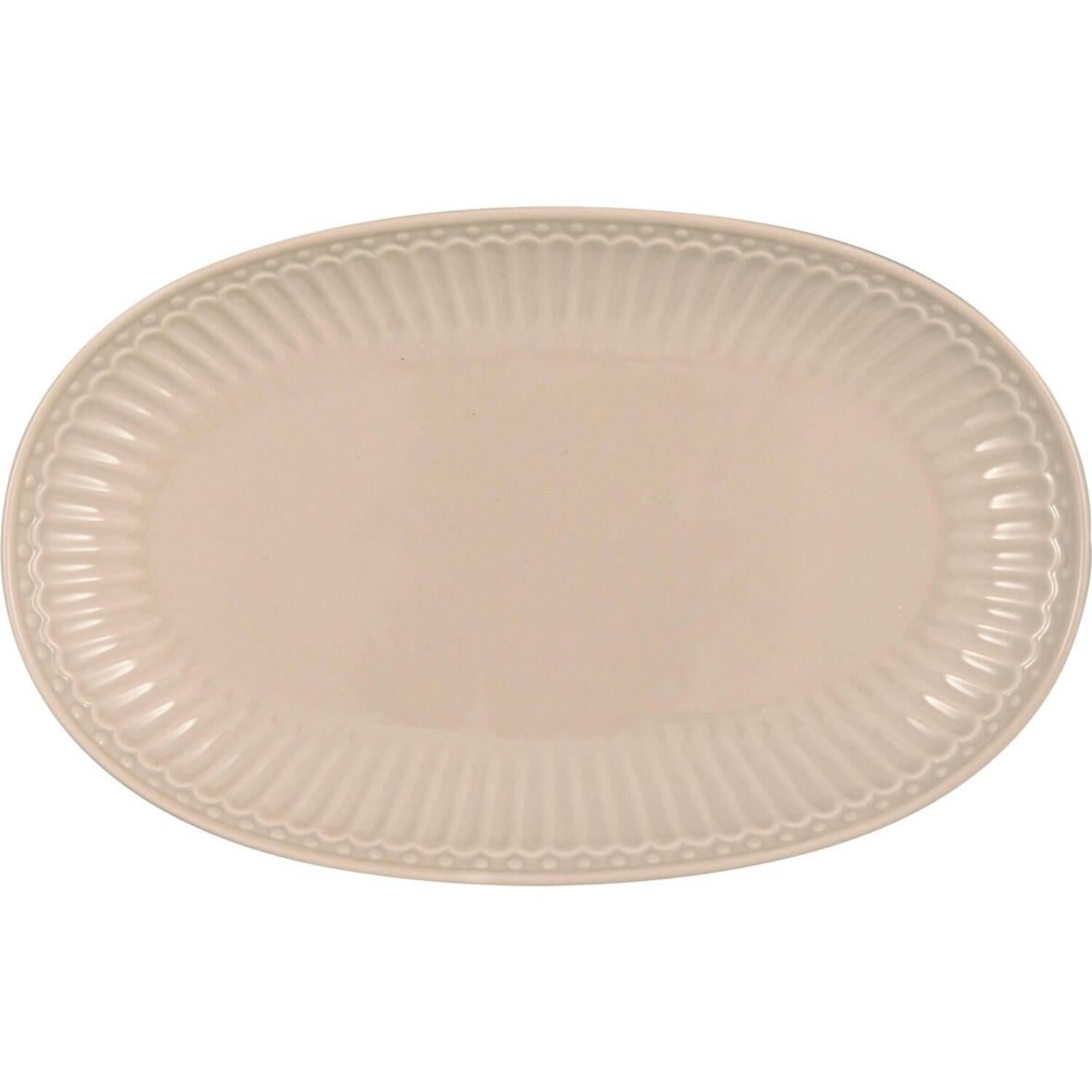 Gebäckteller "Alice" - 23x14,5 cm (Creamy Fudge) GreenGate