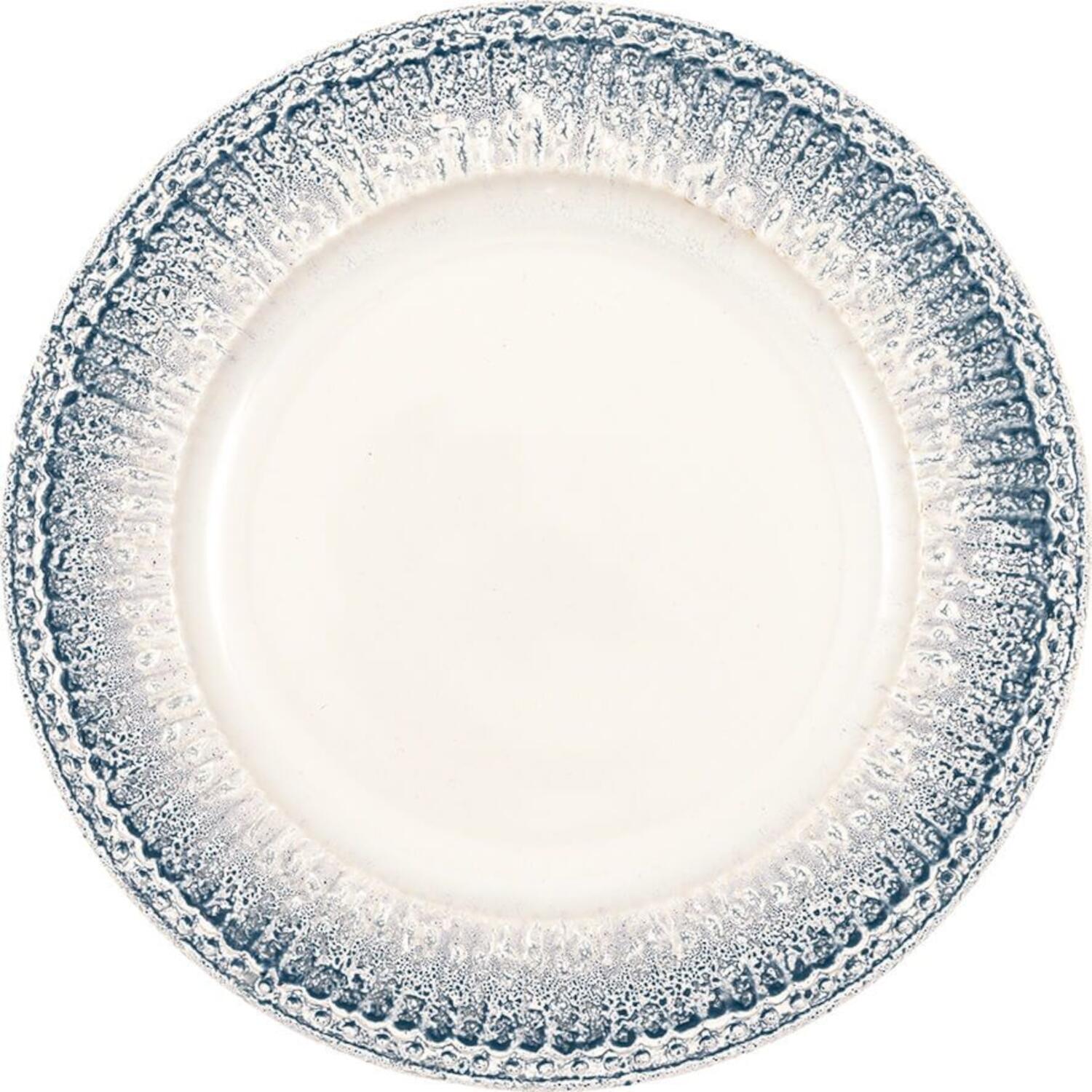 Speiseteller "Alice" - 26,5 cm (Ripple Blue) GreenGate