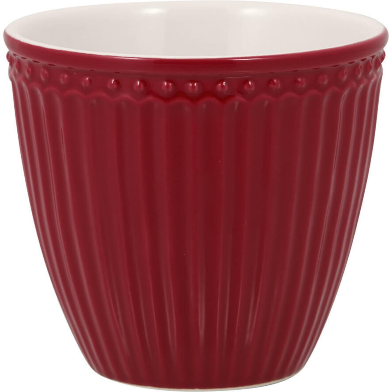 Latte Cup "Alice" (Claret Red) GreenGate