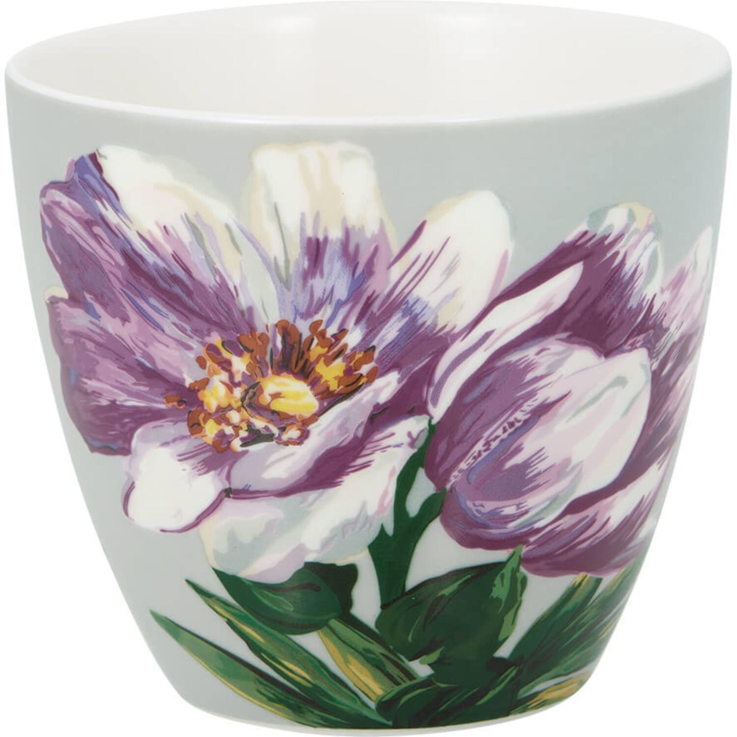 Latte Cup "Barbette" (Pale Grey) GreenGate