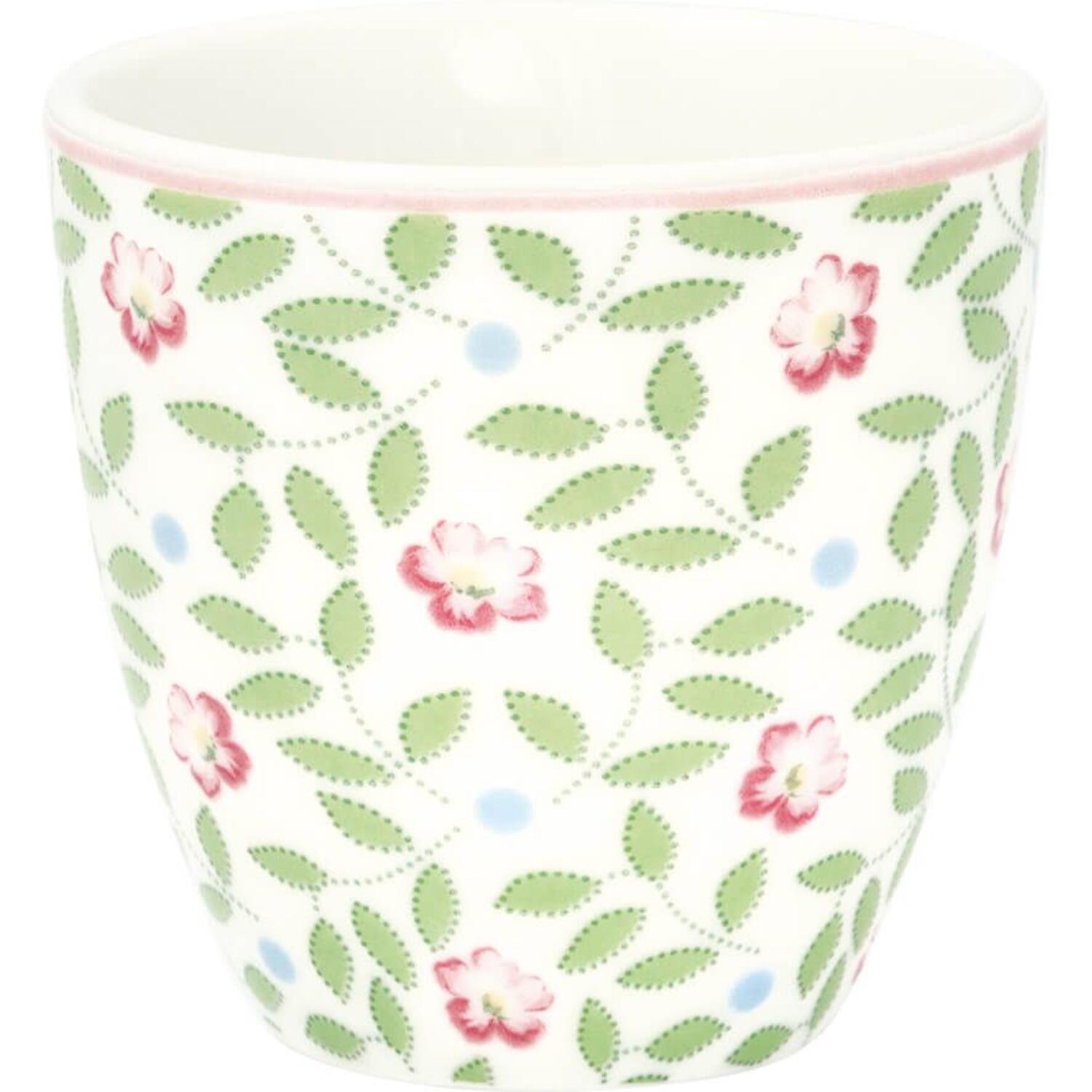Mini Latte Cup "Vive la mer" - 7x7 cm (Weiß) GreenGate