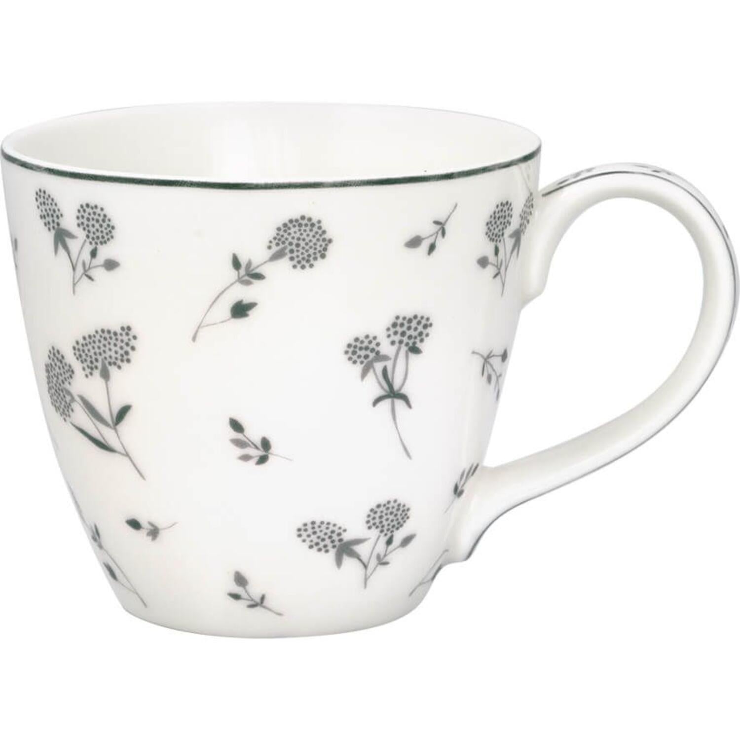 Tasse "Sabine" - 10x9 cm (Weiß) GreenGate