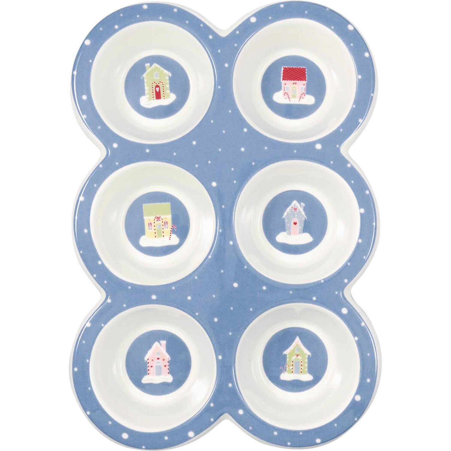 Muffin-Backform "Laura Christmas" (Dusty Blue) GreenGate
