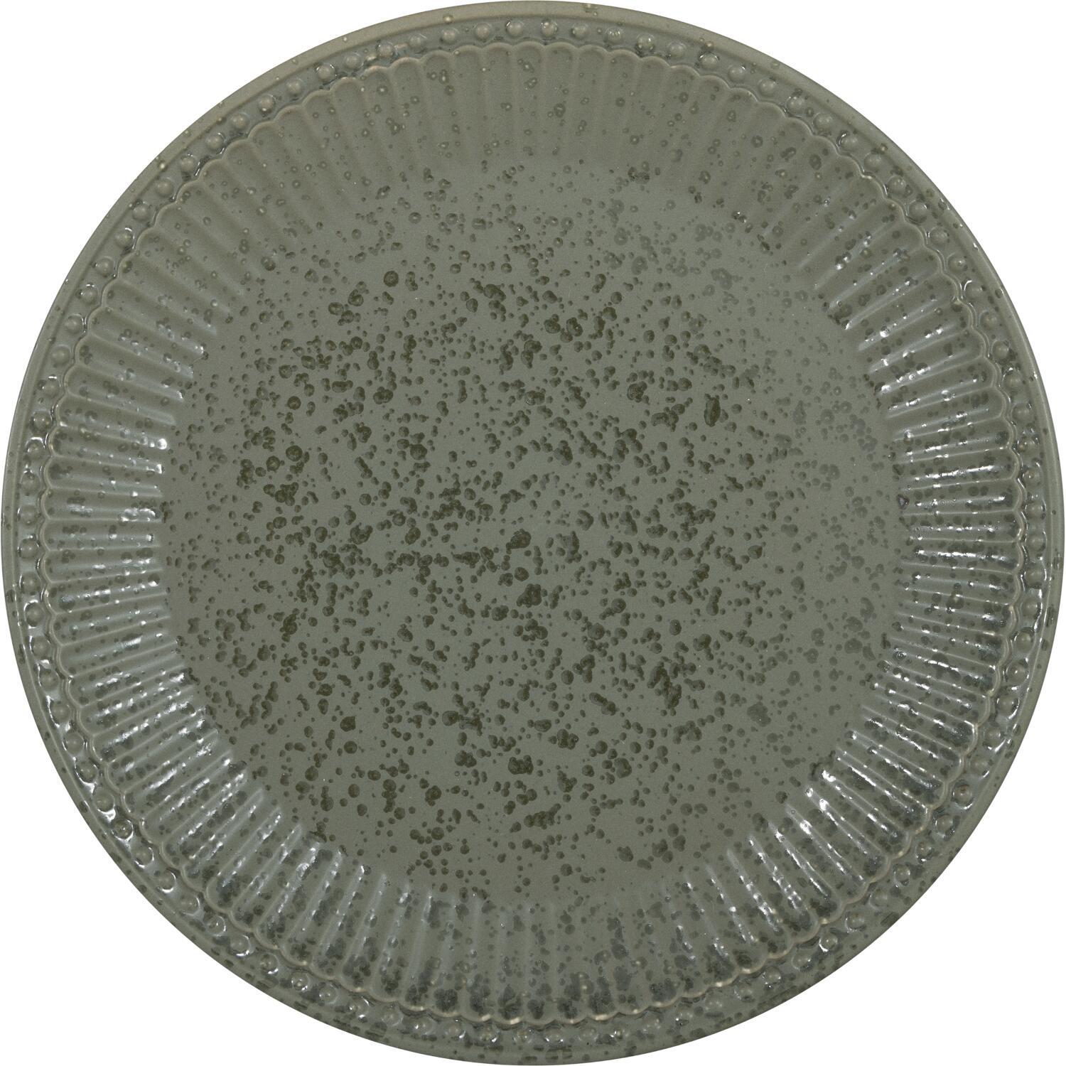 Frühstücksteller "Alice" - 23 cm (Olive Green) GreenGate