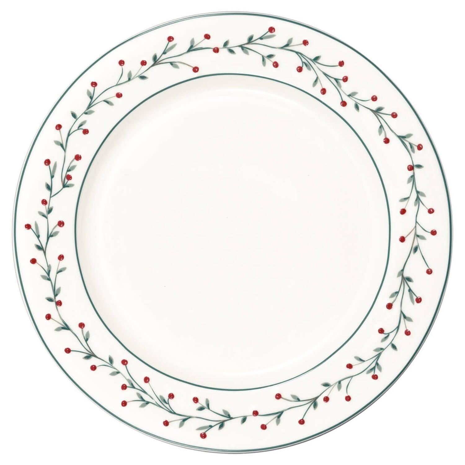 Teller "Lucie" - 20,5 cm (Weiß) GreenGate