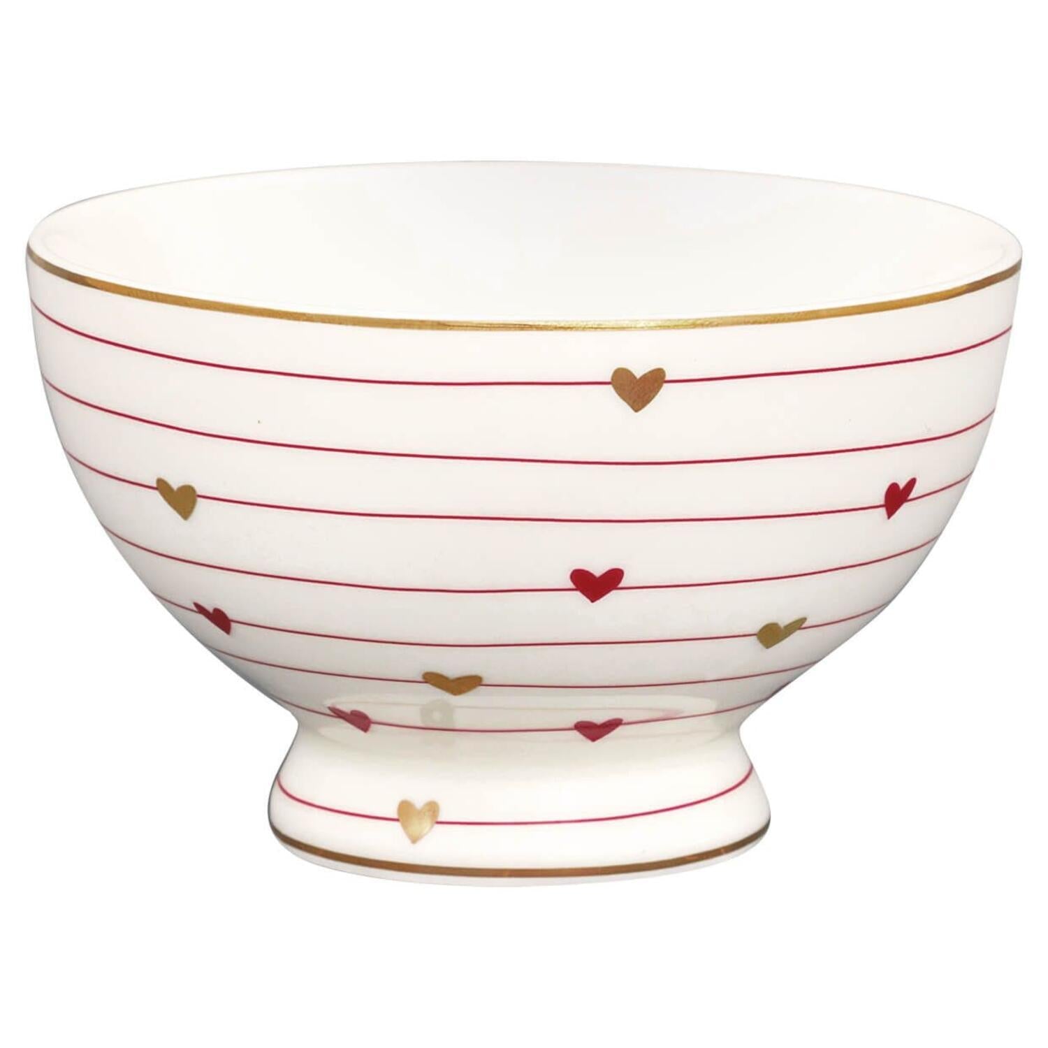 Snackschale "Grace" - 10x6,5 cm (Weiß) GreenGate