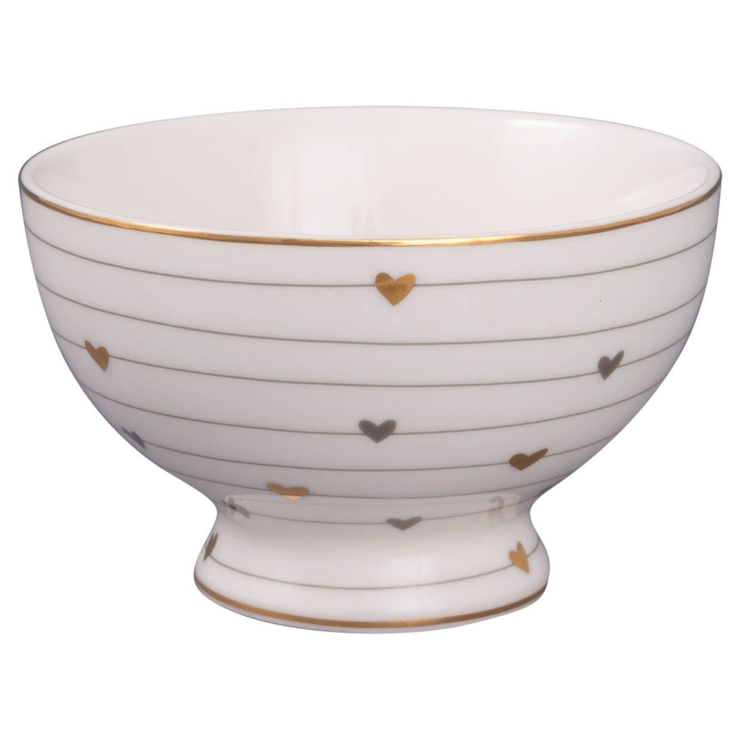 Snackschale "Grace" - 10x6,5 cm (Grau) GreenGate
