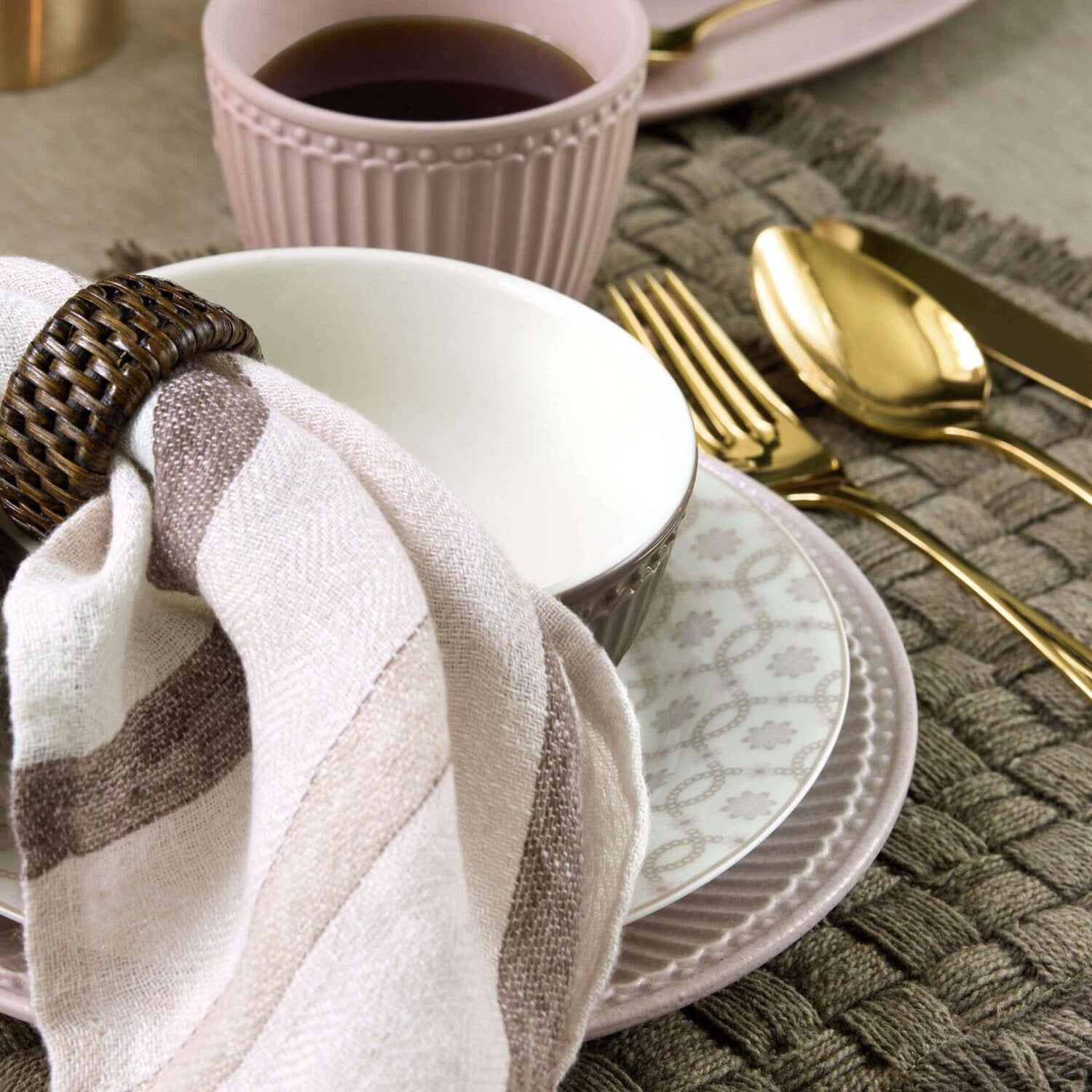 Latte Cup "Alice" - 10x9 cm  (Vintage Rose) GreenGate