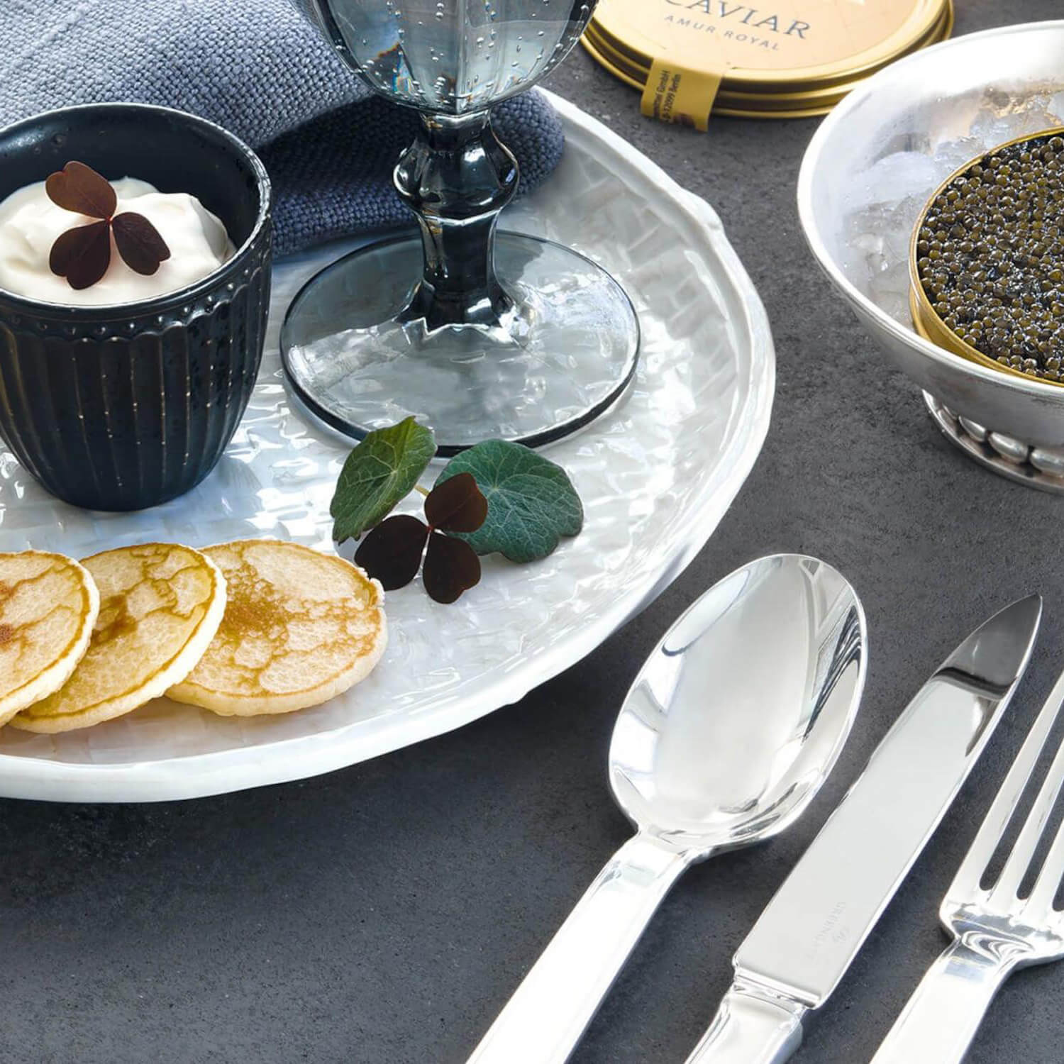 Essteller "Woven" - 27 cm (Off White) GreenGate