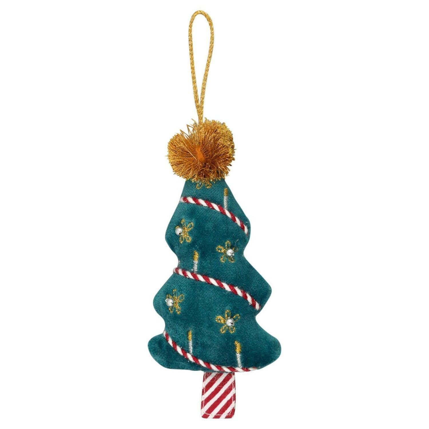 Tree green embroidery set of 2 GreenGate