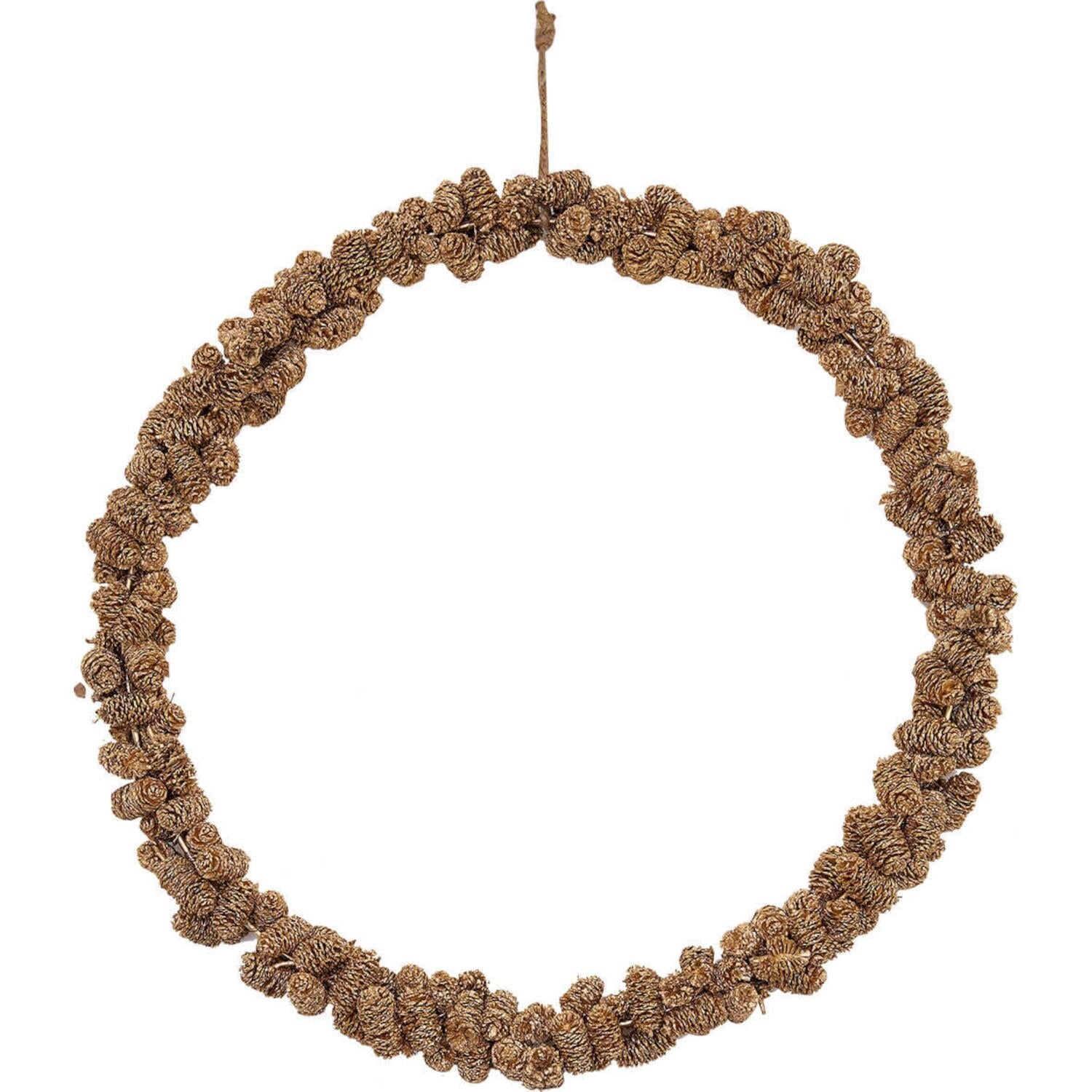 Weihnachtskranz "Leonora" - Groß (Gold) GreenGate