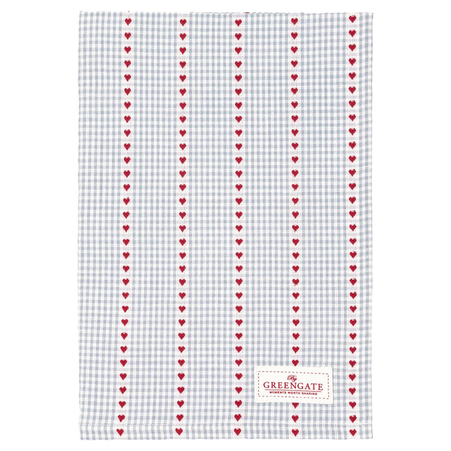Geschirrtuch "Bea" - 70x50 cm (Grau) GreenGate