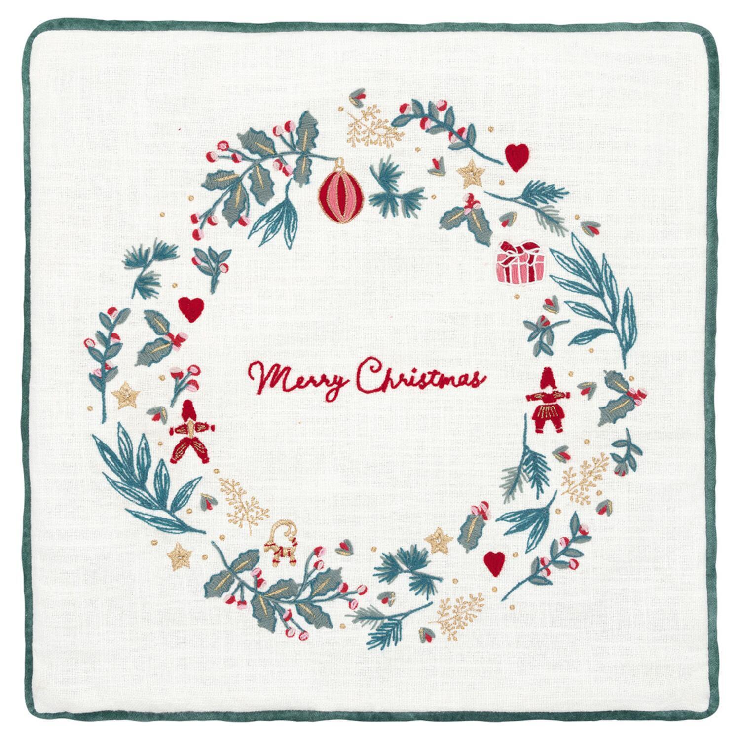 Kissenbezug "Didina" - 40x40 cm (Weiß) GreenGate