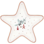 Teller "Star - Juana" - 15,5x15,5 cm (Weiß) GreenGate