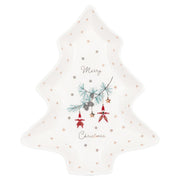 Teller "Tree - Juana" - 22x18 cm (Weiß) GreenGate