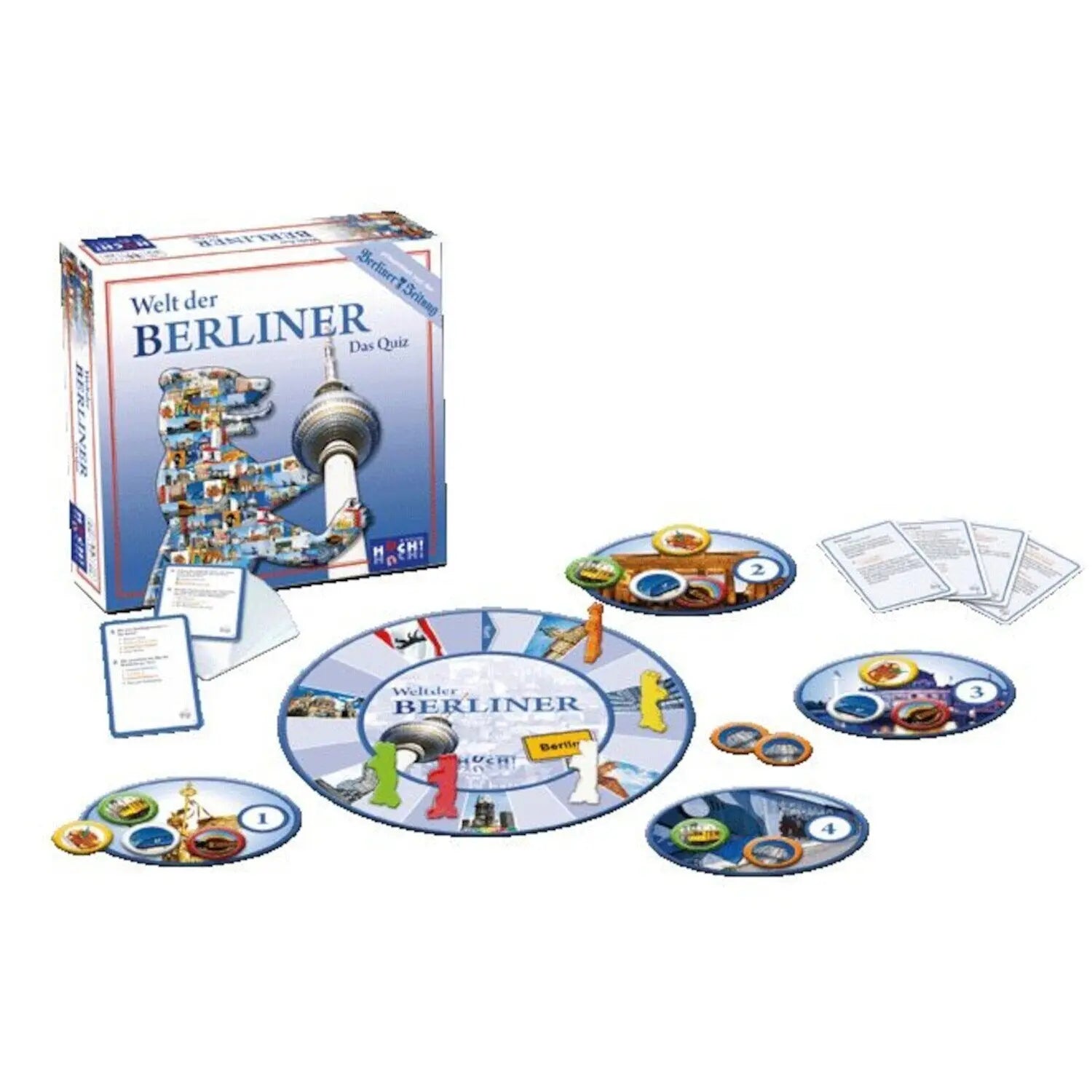 Welt der Berliner (mit Frühstücksbrett)