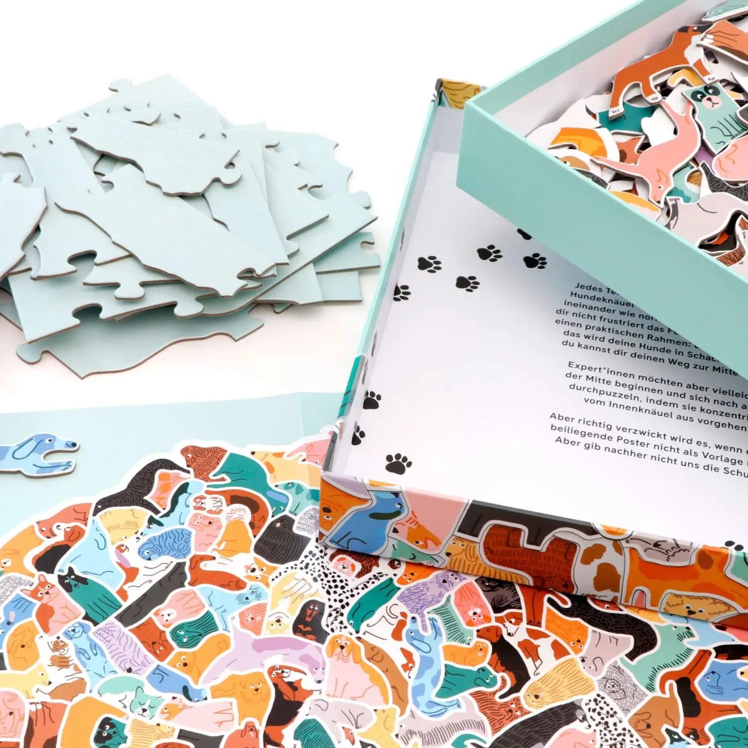 299 Hunde und 1 Katze - 300 Teile