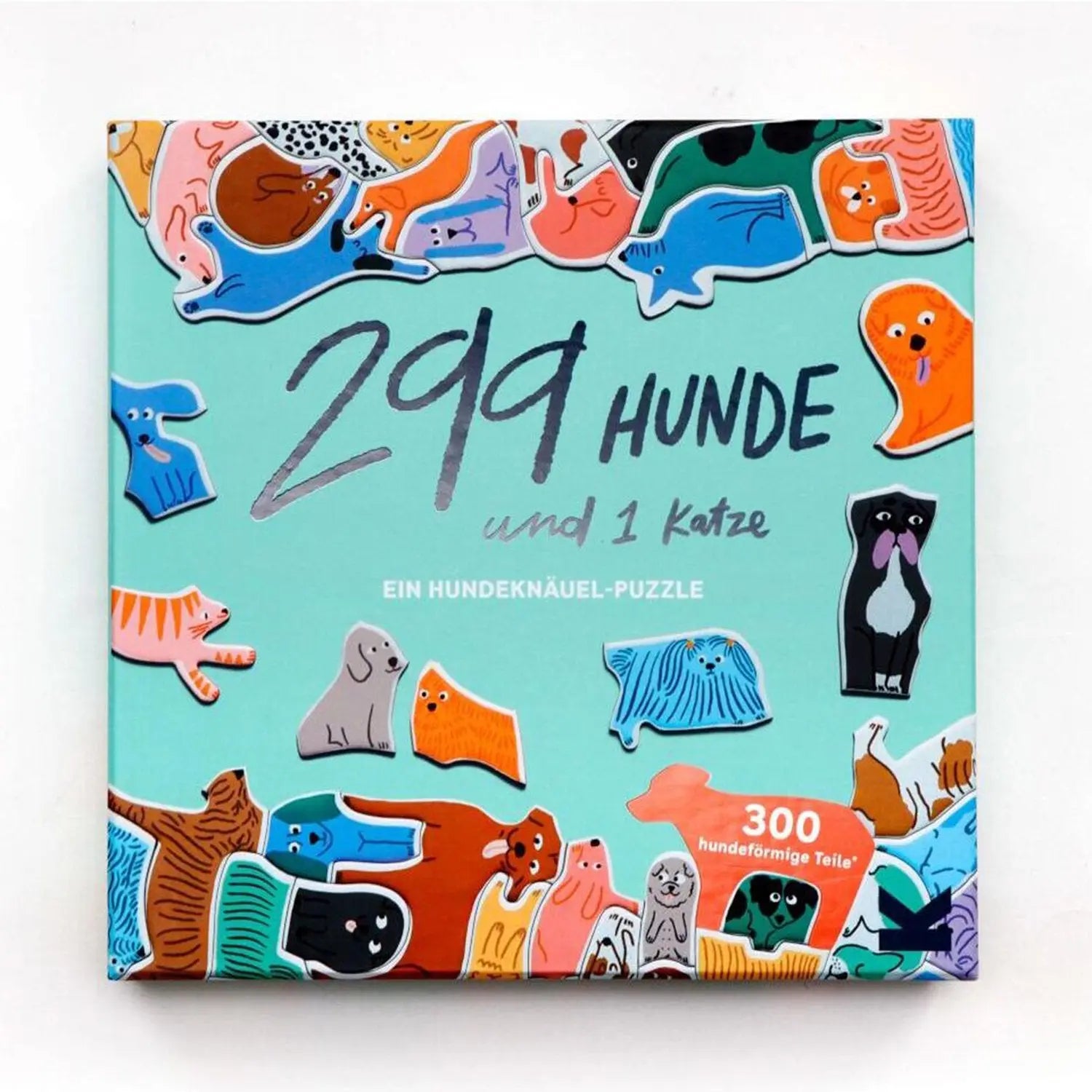 299 Hunde und 1 Katze - 300 Teile