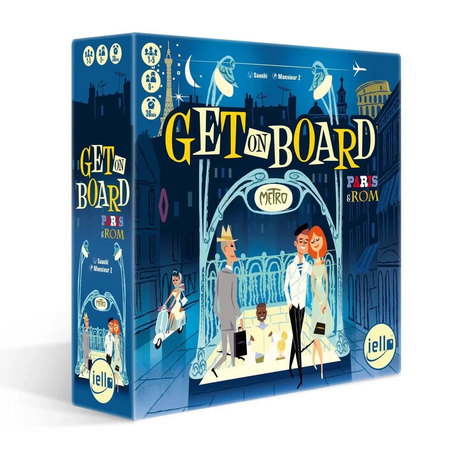 Get on Board: Paris & Rom