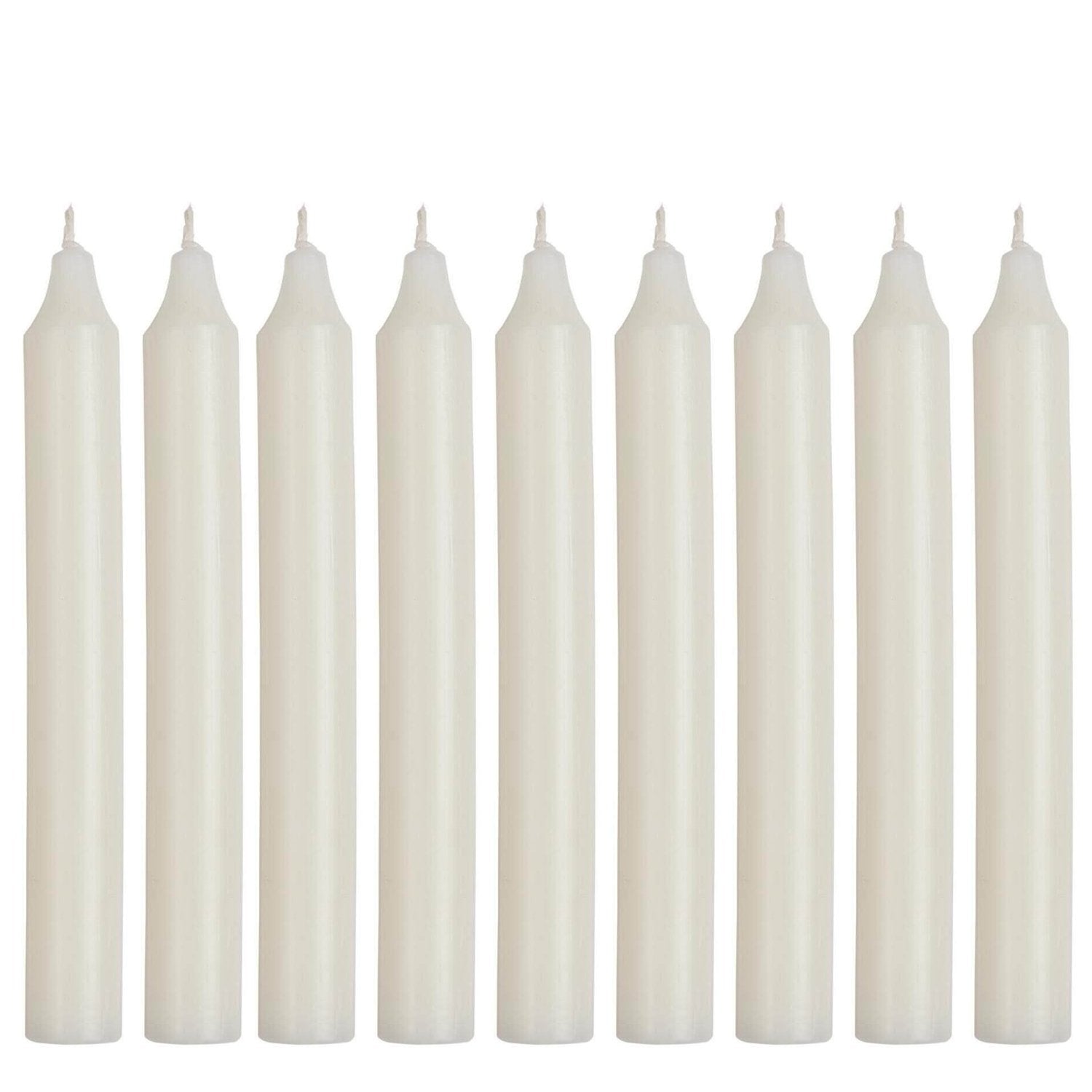 Rustikale Kerze - ø2,2 cm (Elfenbein/Weiß) Ib Laursen