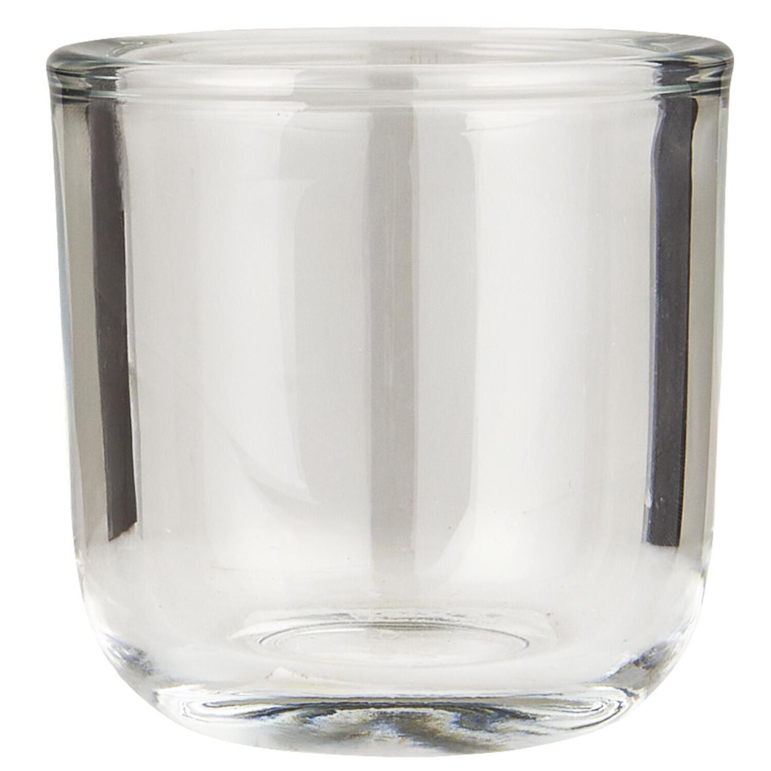 Vase im 2er-Set - 7,5x7,5 cm (Transparent) Ib Laursen
