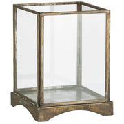 Teelichthalter "Johan" - 11x11x15 cm (Messing) Ib Laursen