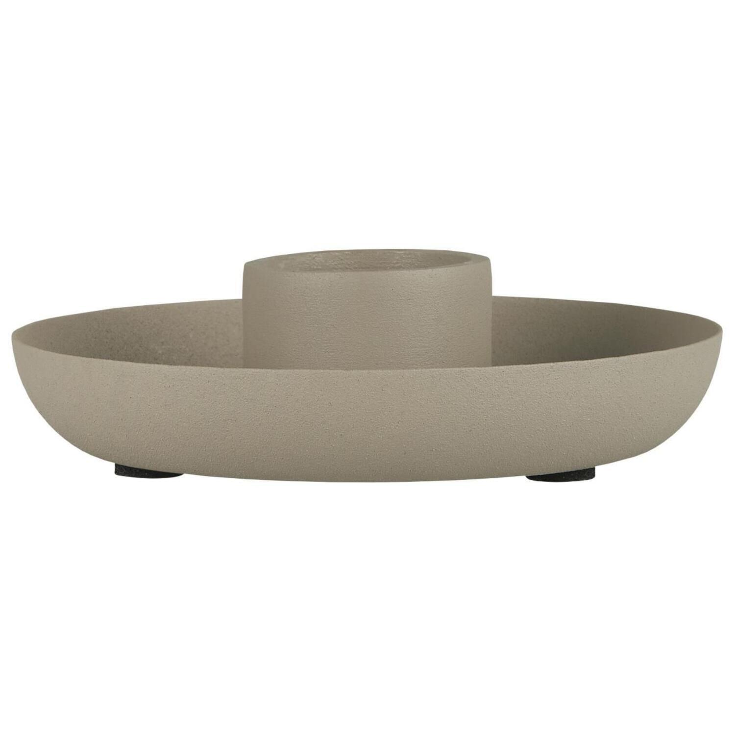 Kerzenhalter - 13x3,5 cm (Ash Grey) Ib Laursen