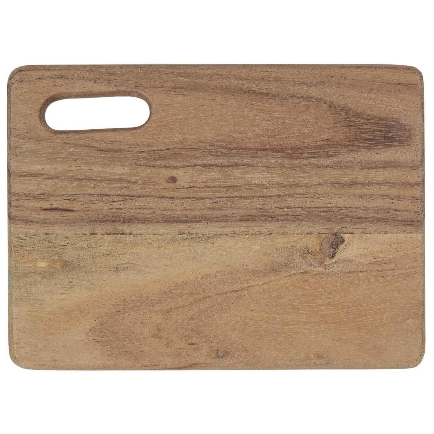 Schneidebrett oval - 20x15x1,5 cm (Acacia) Ib Laursen