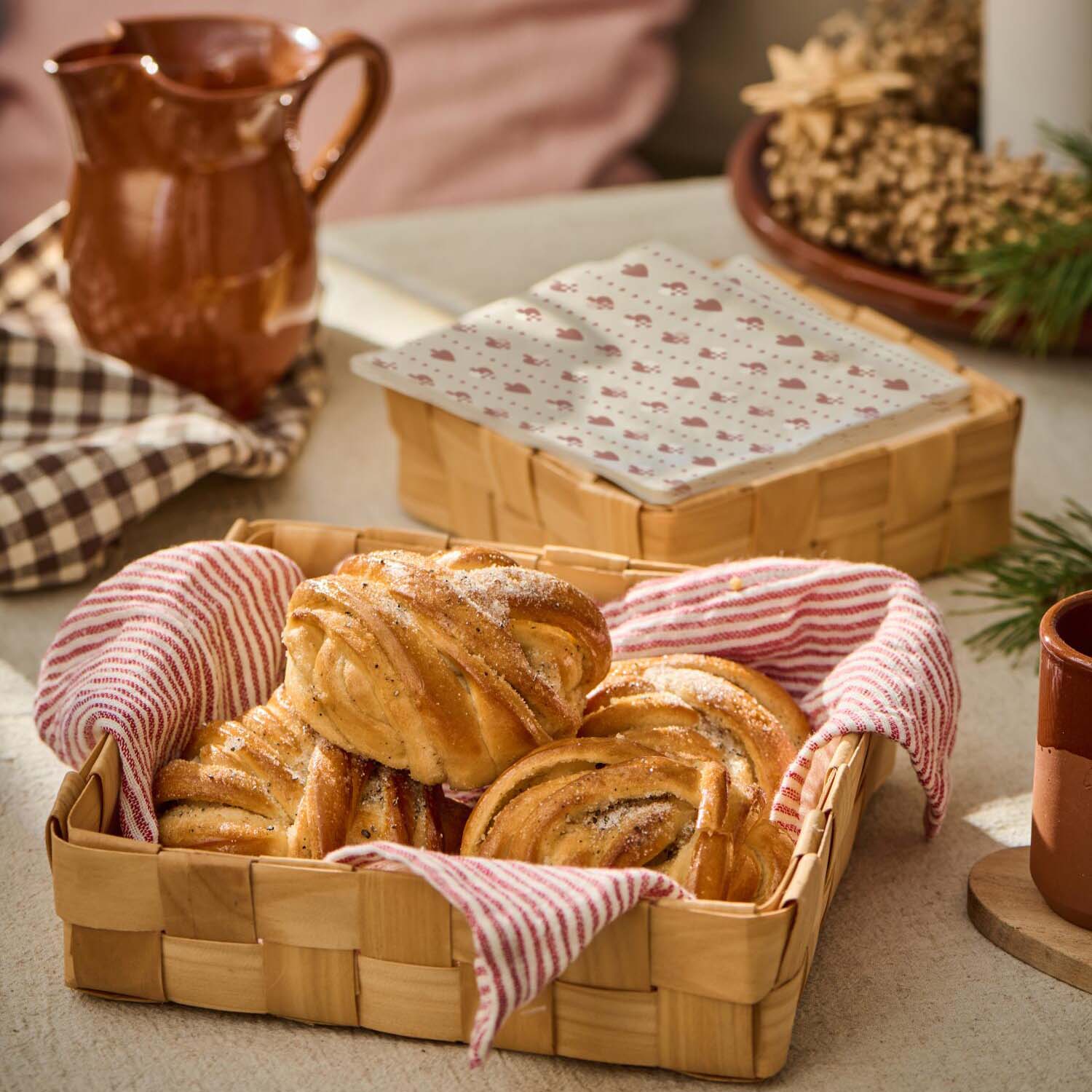 Spankorb im 2er-Set (Natur) Ib Laursen