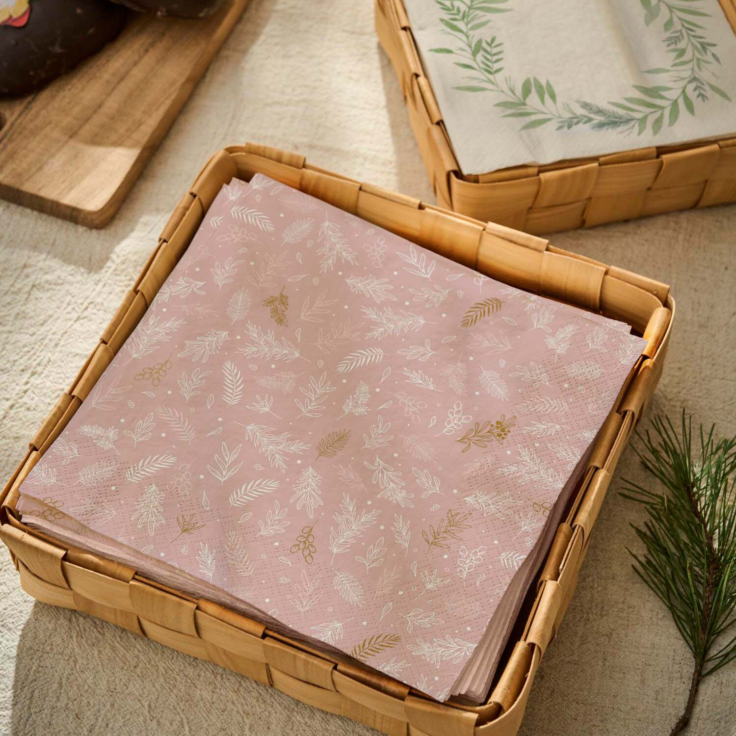 Spankorb im 2er-Set (Natur) Ib Laursen