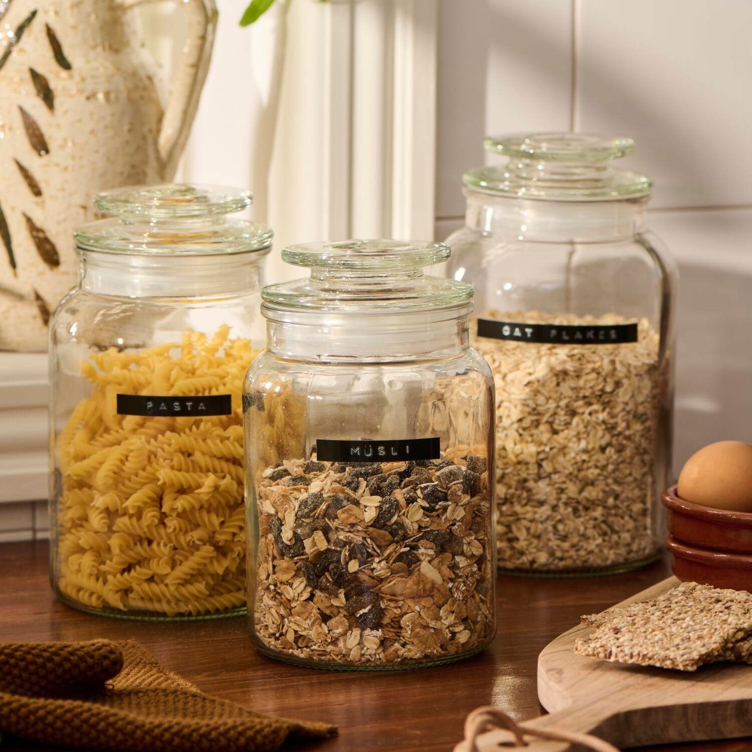 Vorratsglas mit Deckel - 1,02 l (Transparent) Ib Laursen