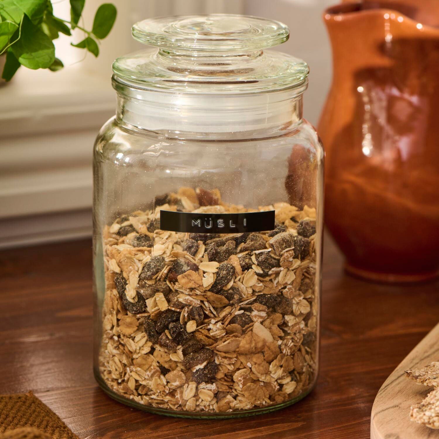 Vorratsglas mit Deckel - 1,02 l (Transparent) Ib Laursen