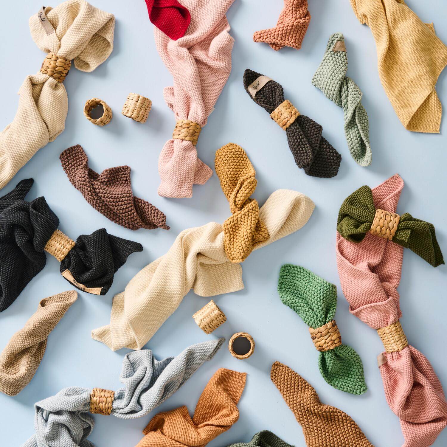 Topflappen "Mynte" - 22x22 cm (Natur) Ib Laursen