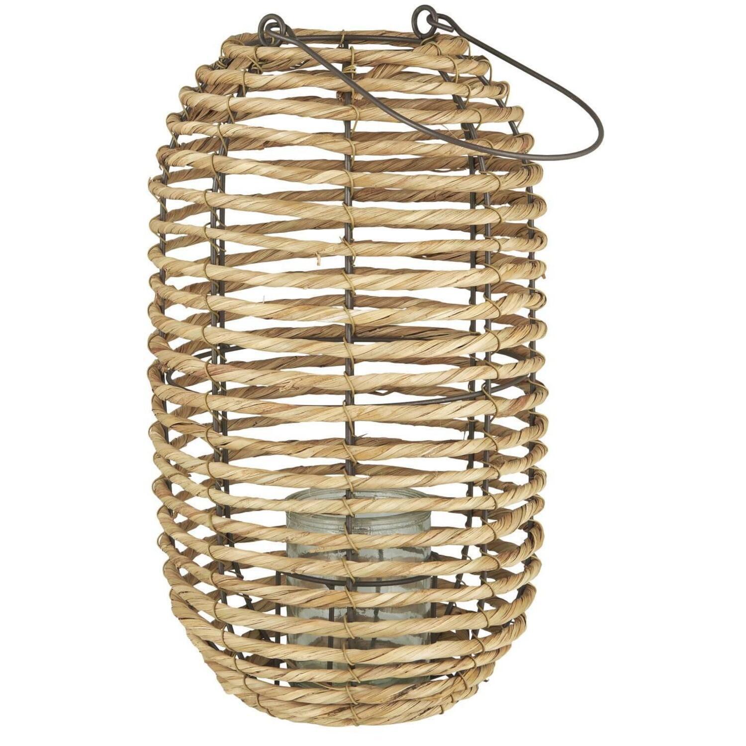 Kerzenhalter - 20x37 cm (Seegras) Ib Laursen