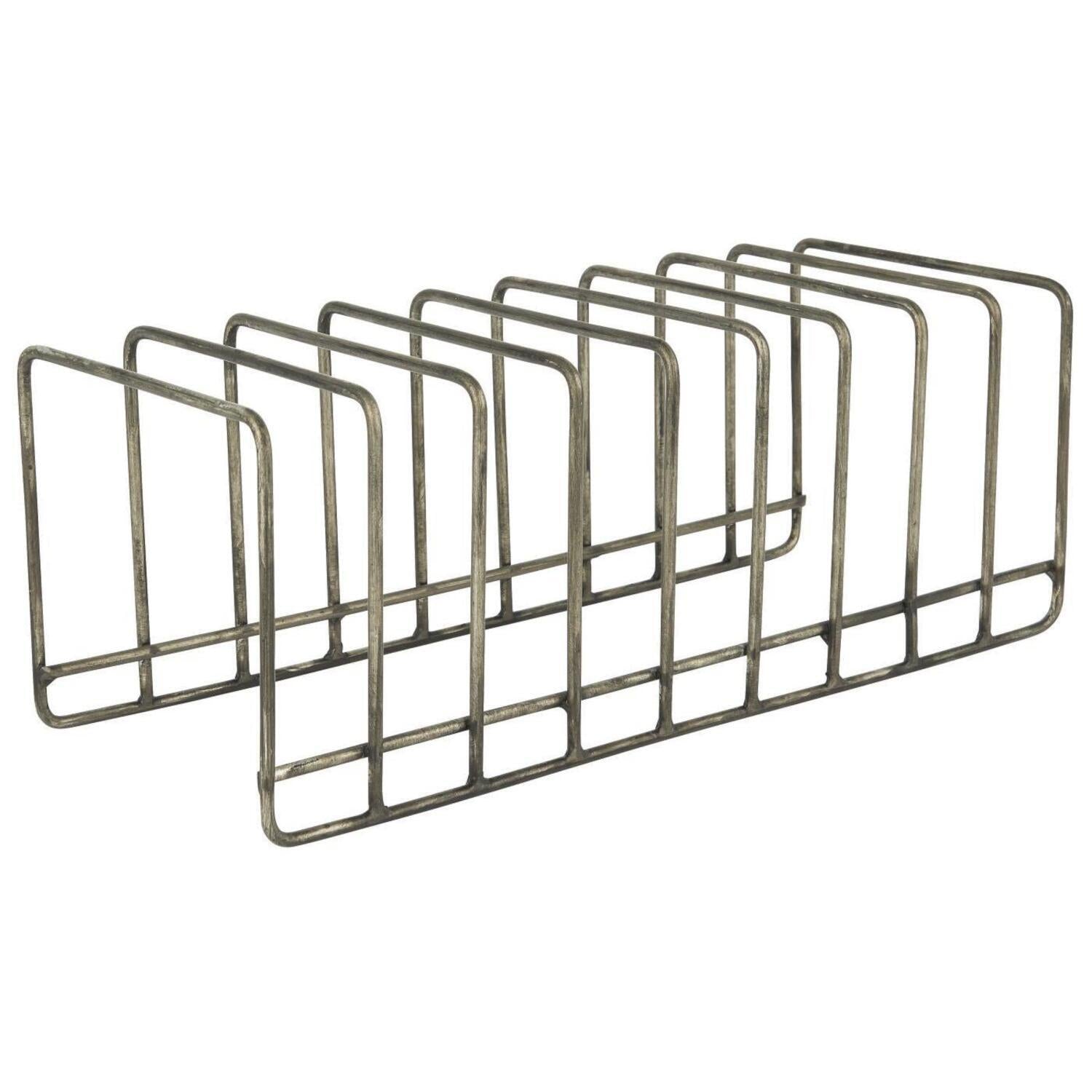 Tellerhalter für 9 Teller -37x14x14 cm (Grau) Ib Laursen