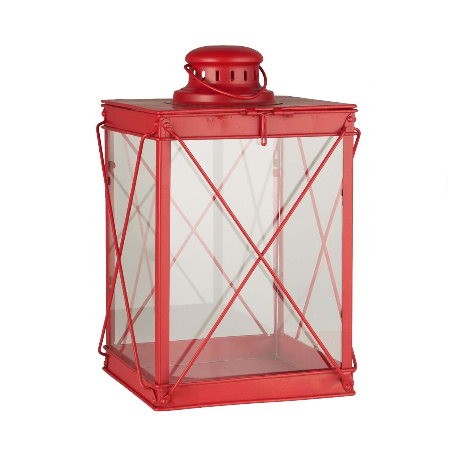 Laterne - Groß (Rot) Ib Laursen