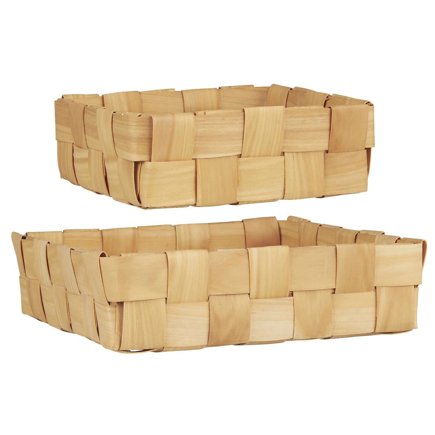 Spankorb im 2er-Set (Natur) Ib Laursen