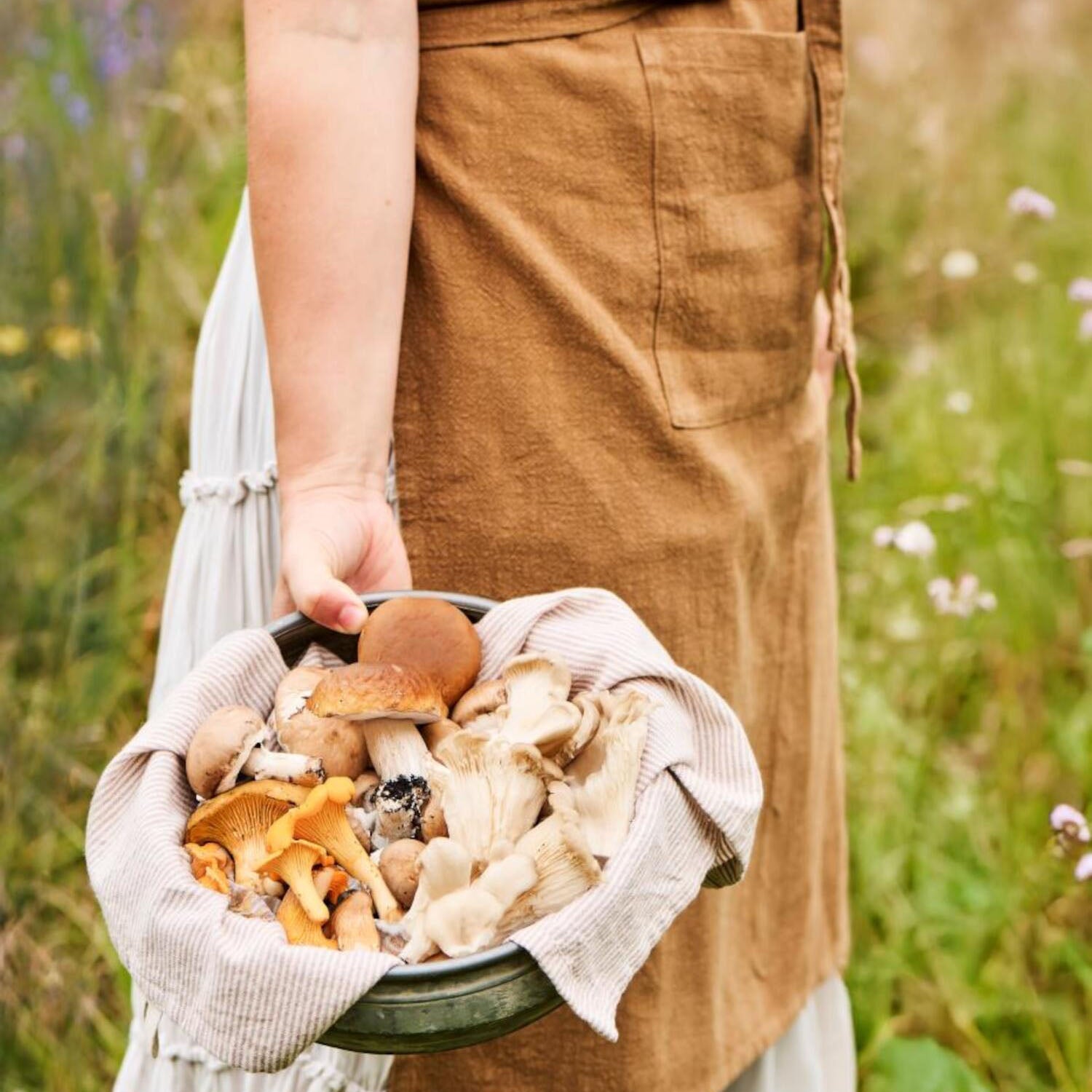 Schürze - 90x65 cm (Cognac) Ib Laursen