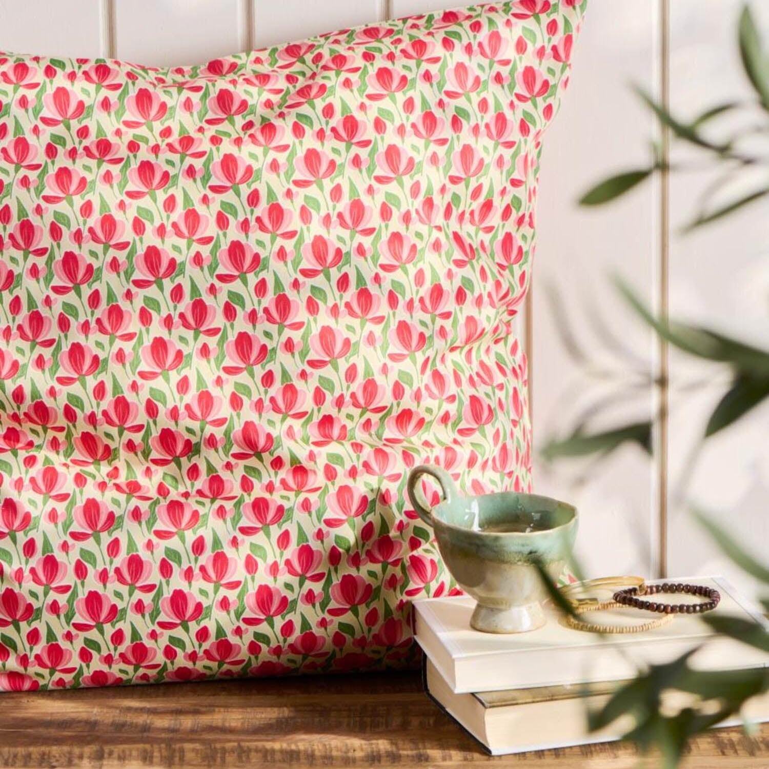 Kissenbezug - 60x60 cm (Beige) Ib Laursen