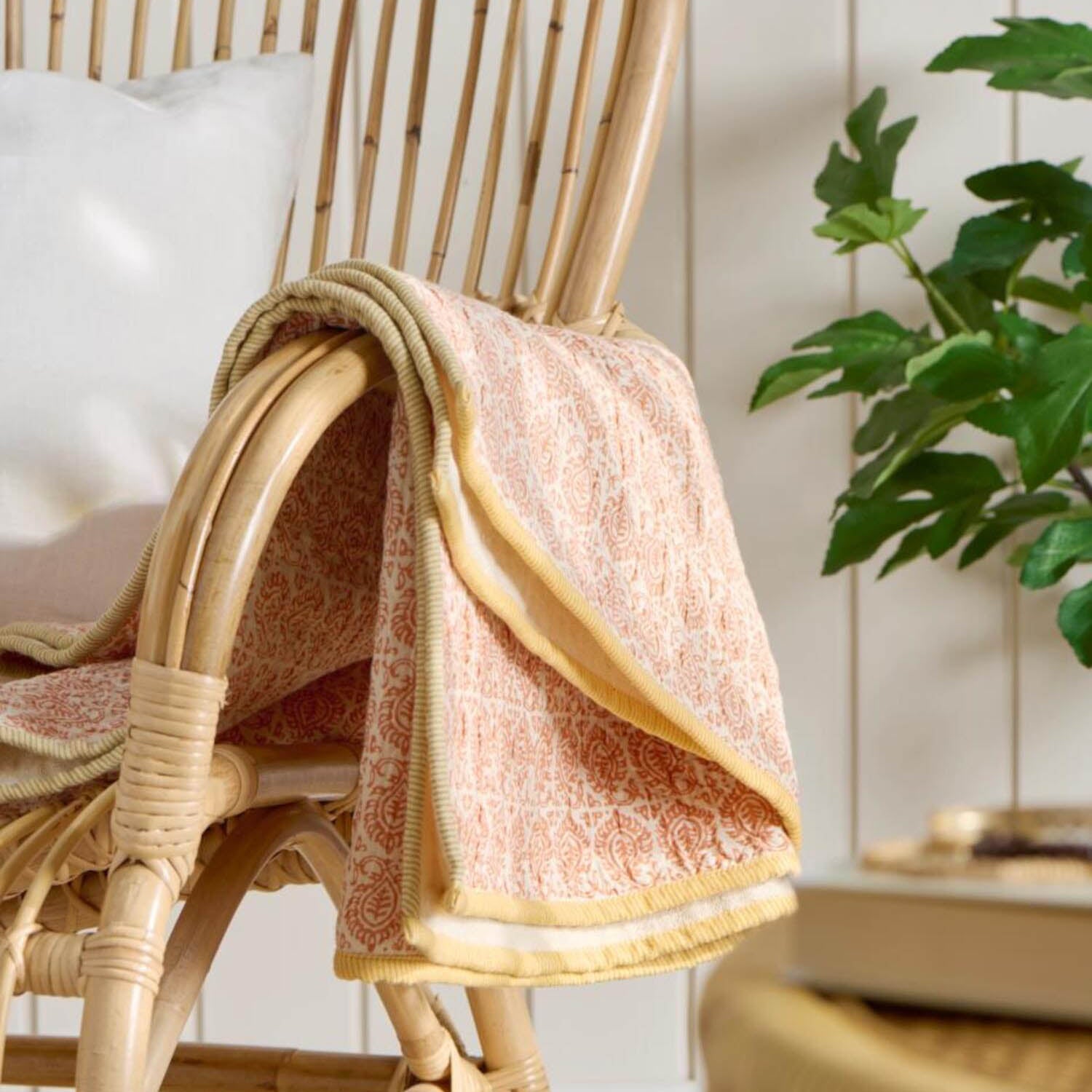 Plaid "Vigga" - 130x170 cm (Kupferorange) Ib Laursen