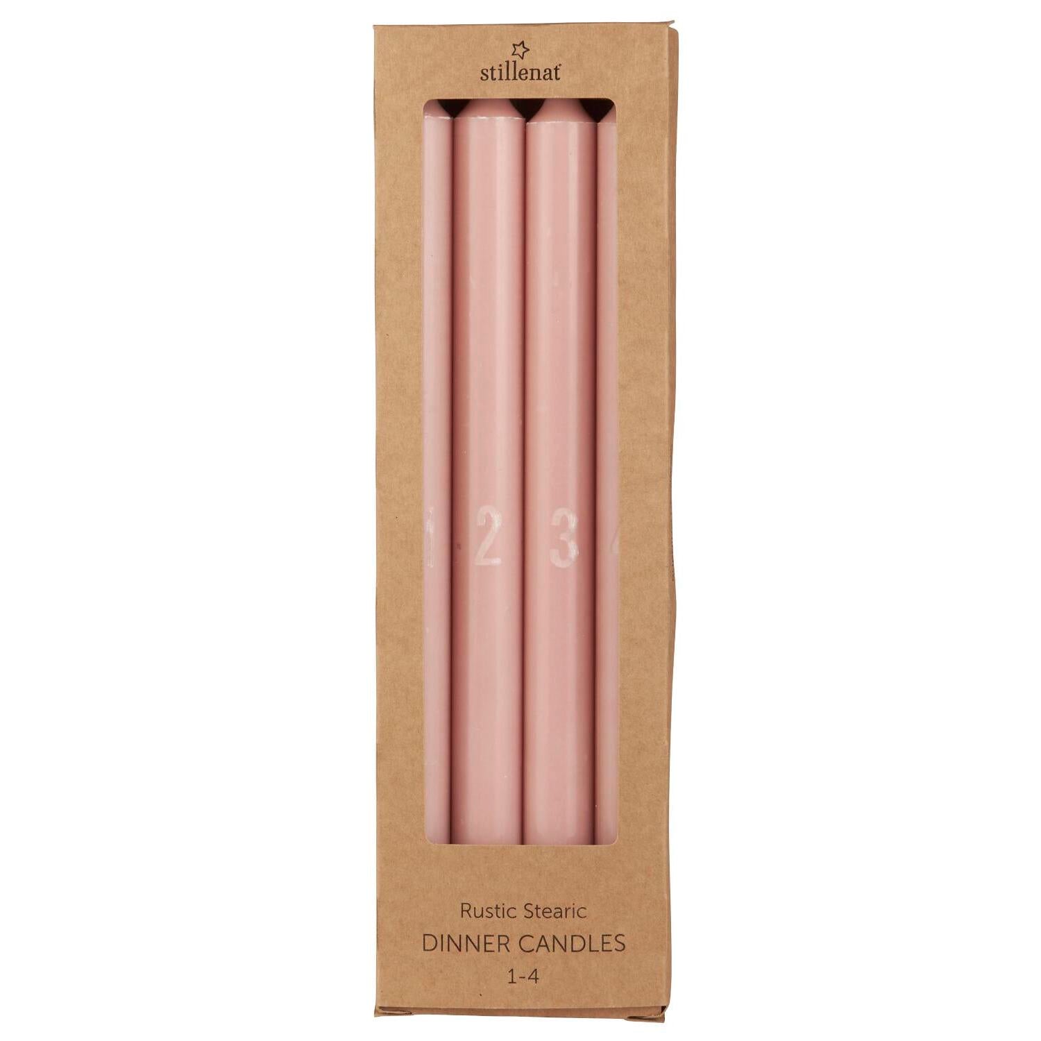 Adventskerze 1-4 (Rosa) Ib Laursen